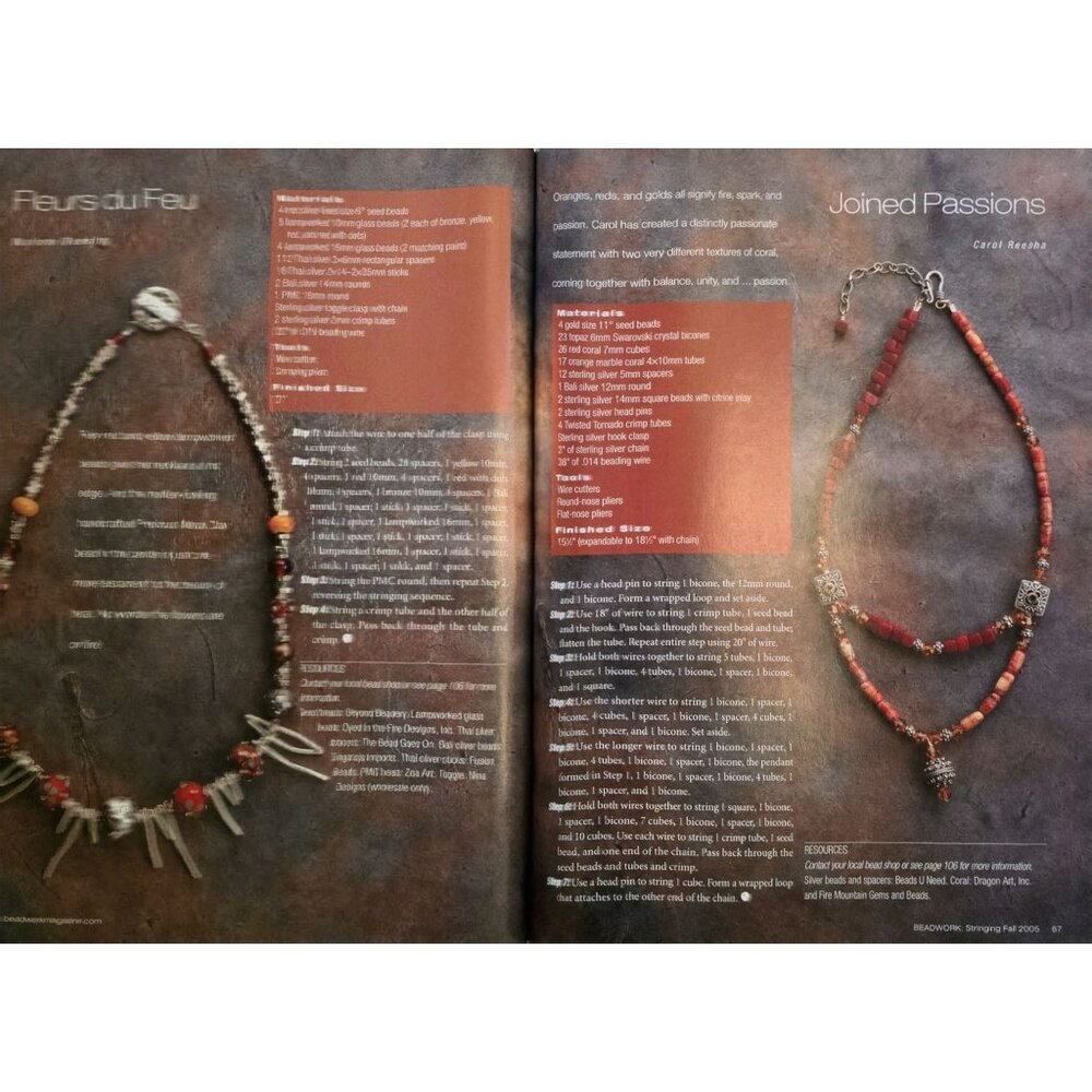 Stringing Magazine Fall 2005 150 Designs And How To Create Them - Picture 13 of 15